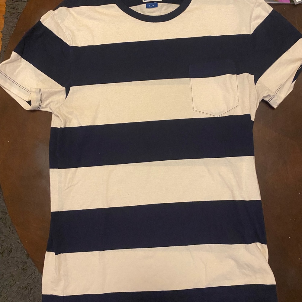 J crew striped shirt